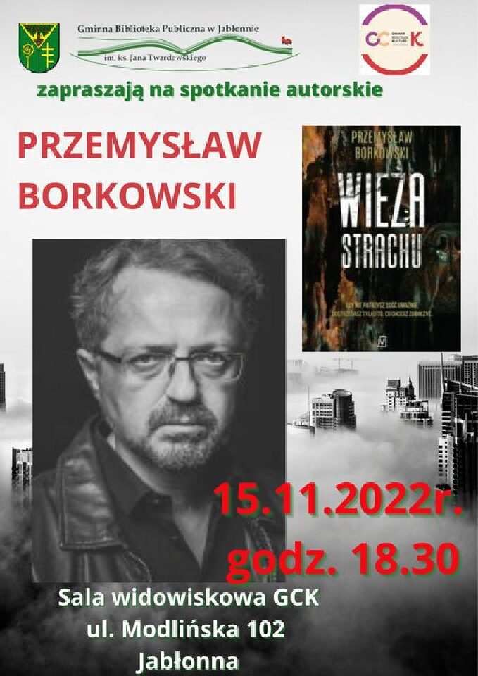 Powiększ obraz: Spotkanie autorskie - Przemysław Borkowski
